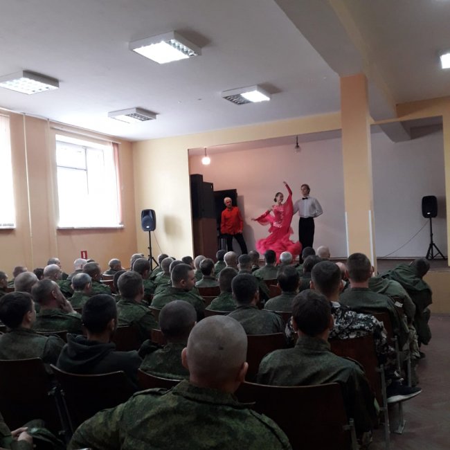 Концерты для мобилизованных военнослужащих Ульяновского гарнизона.